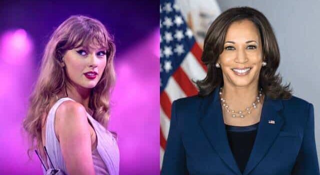 Taylor Swift respalda a Kamala Harris para la presidencia de EU