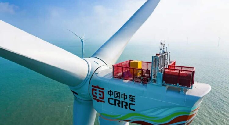 China pone en marcha el aerogenerador más grande del mundo