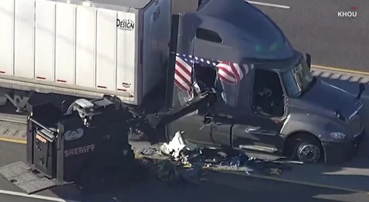 Persecución policial en la autopista de Houston